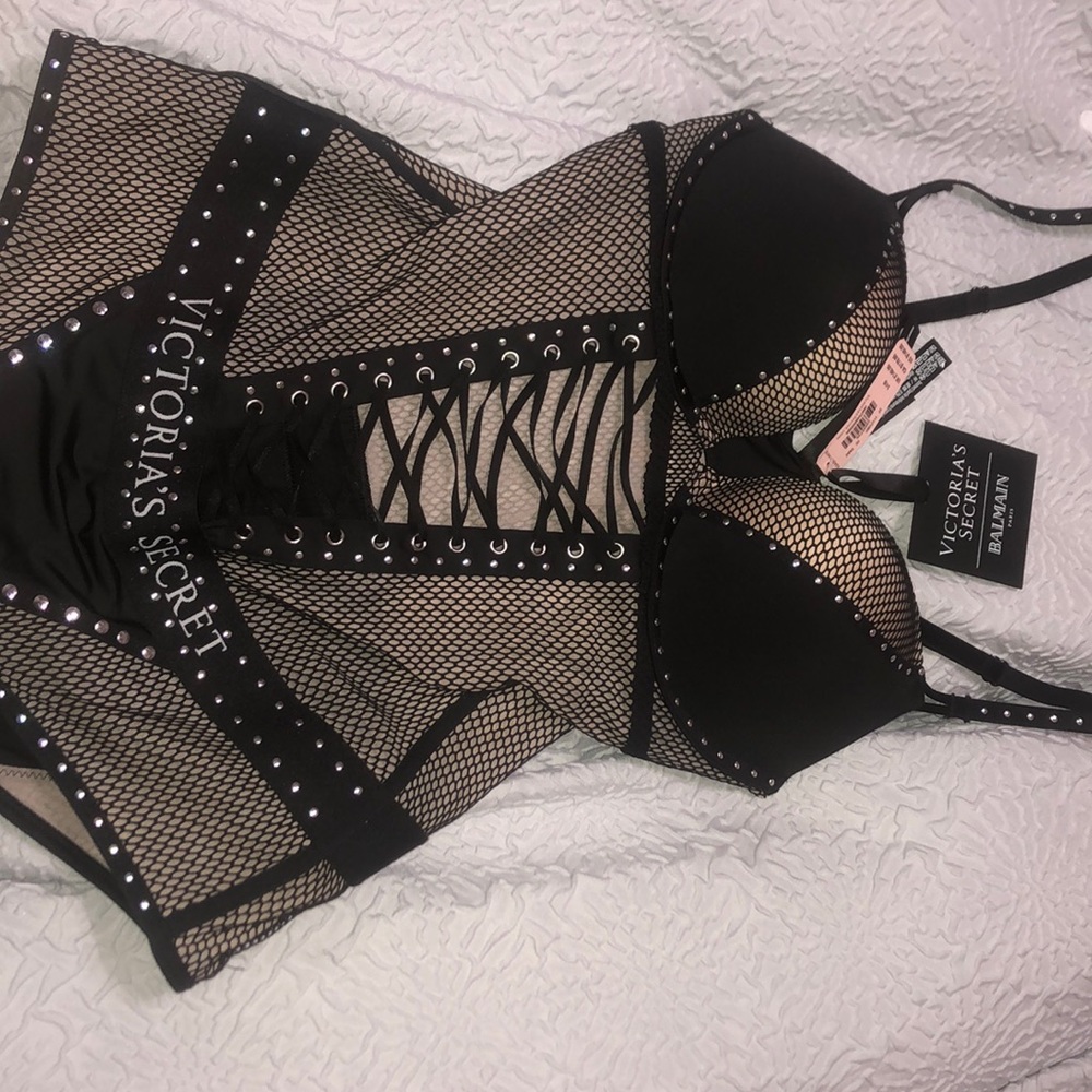 NWT balmain x vs bodysuit